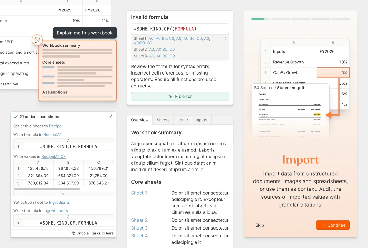 Rowan AI UI components