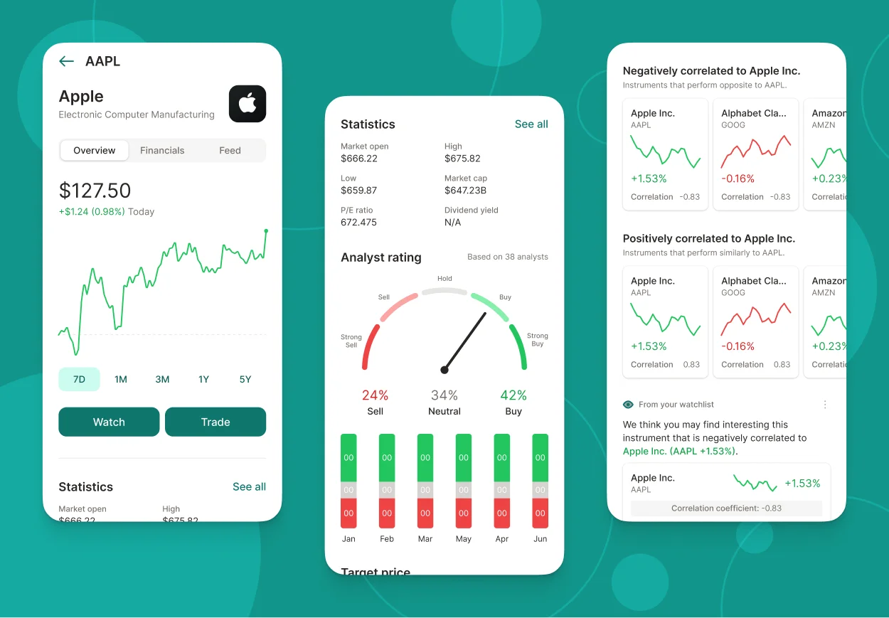 Upside mobile app interface
